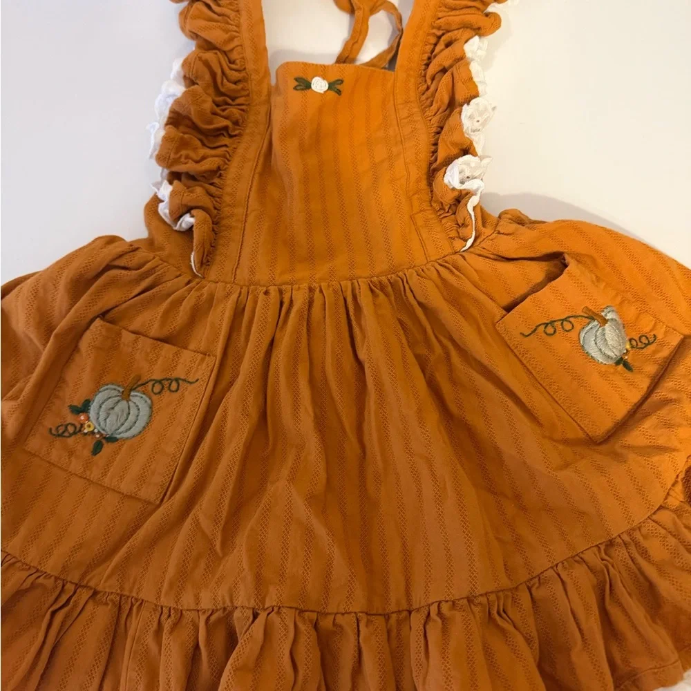 Love + Grow girl’s tunic dress set size 7Y EUC - Picture 4 of 11